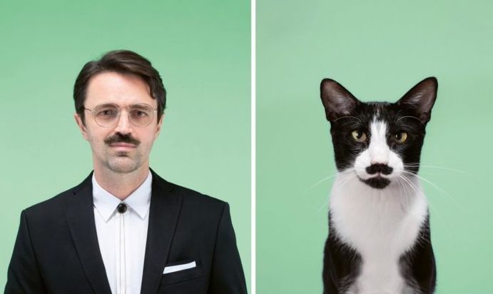 Фотопроект "Вы похожи на своего кота?" от фотографа Gerrard Gethings