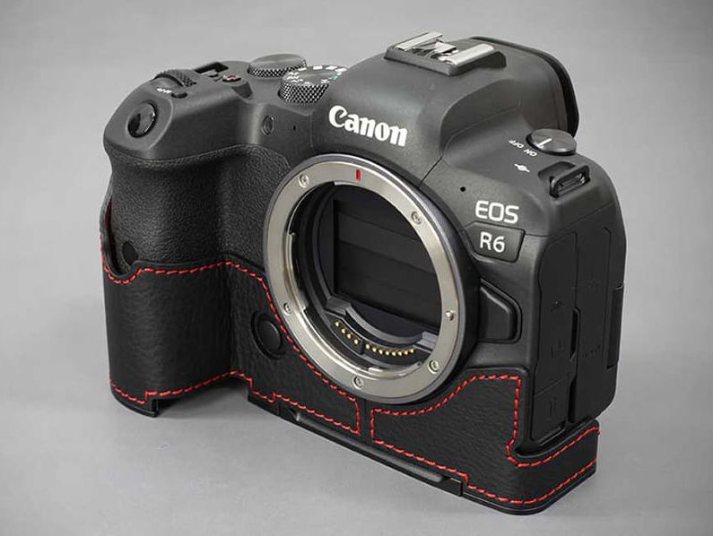 Кожаный чехол для вашей Canon EOS R6