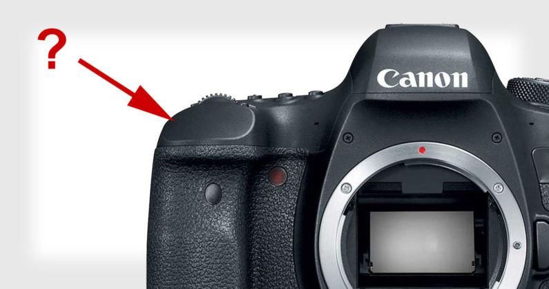 Canon создала тачпад на замену кнопки спуска затвора