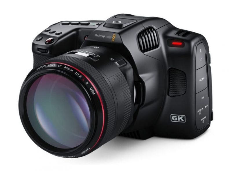 Blackmagic анонсировала Pocket Cinema Camera 6K Pro с EF-mount