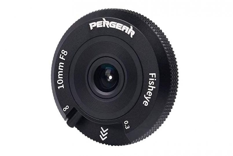 Новинка: Pergear 10mm f/8 Fisheye для Sony E, Nikon Z, Fuji X и MFT