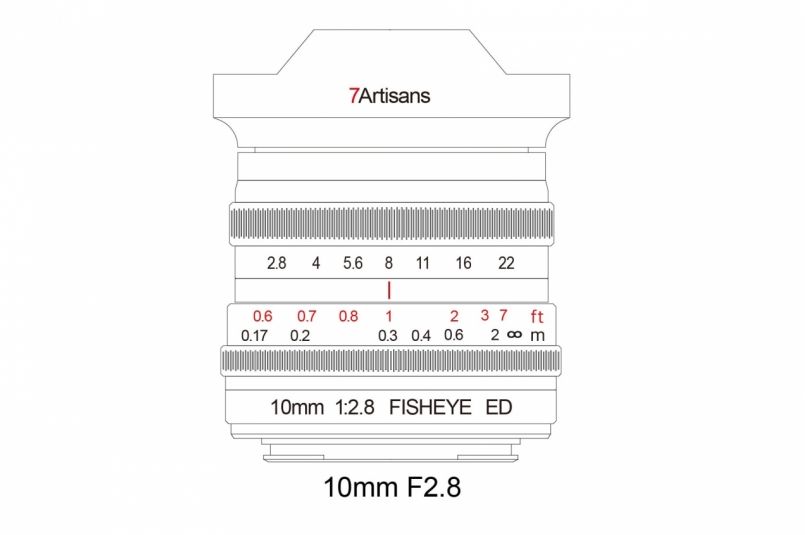 Полнокадровый 7Artisans 10mm f/2.8 для Sony E, Canon R, Nikon Z и L-mount