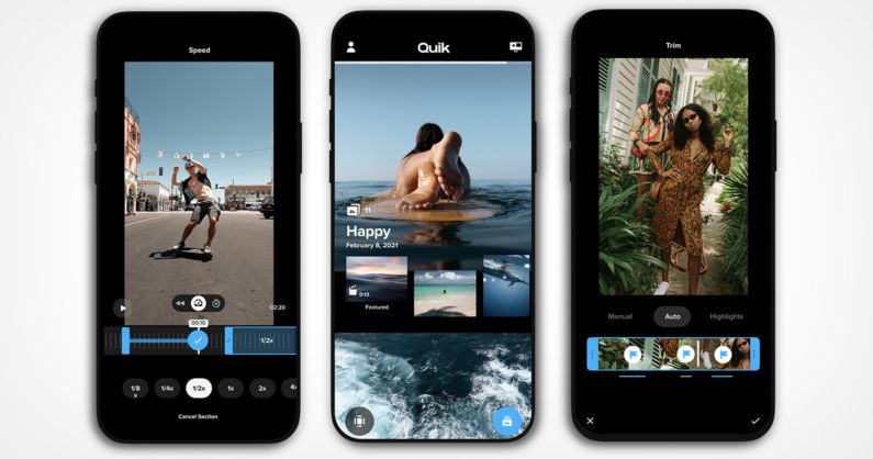 GoPro представляет перезапуск и ребрендинг своего приложения Quik