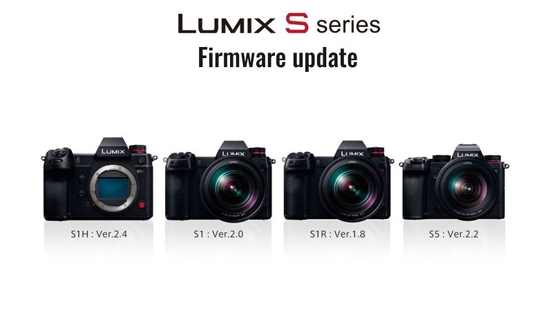 Panasonic обновит прошивки камер Lumix S1H, S1, S1R и S5