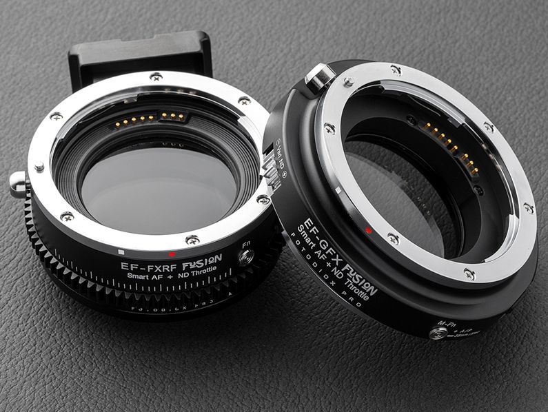 Выпущены адаптеры Fotodiox с фильтром ND для оптики Canon EF и камер Fujifilm