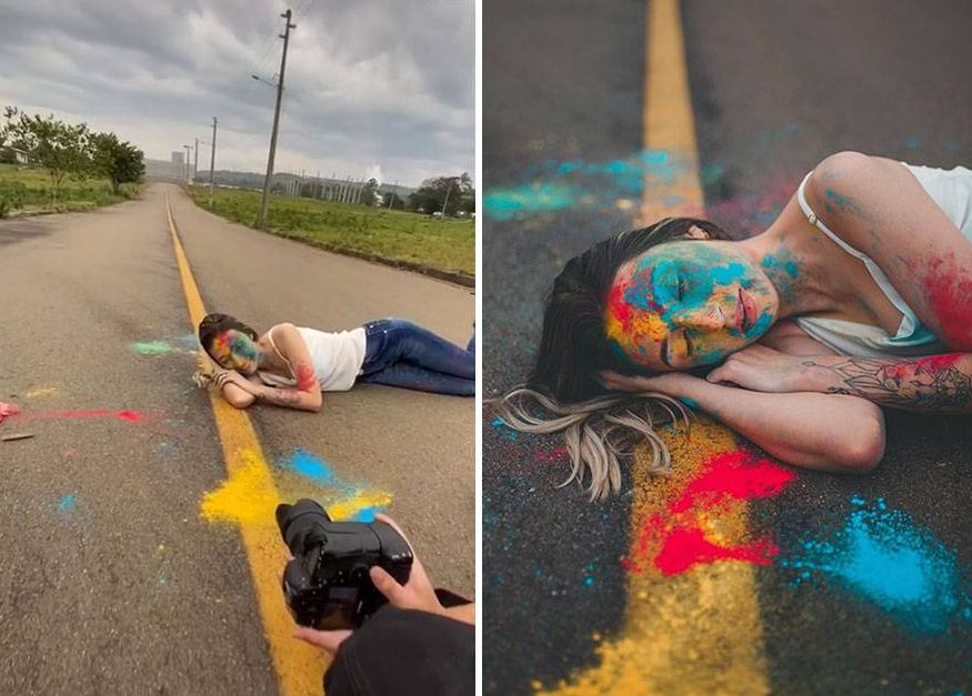 Фотограф позволяет заглянуть в закулисье