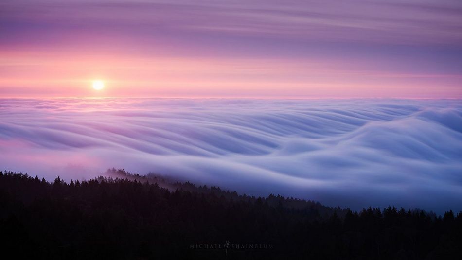 Невероятные пейзажи со всего мира от Michael Shainblum