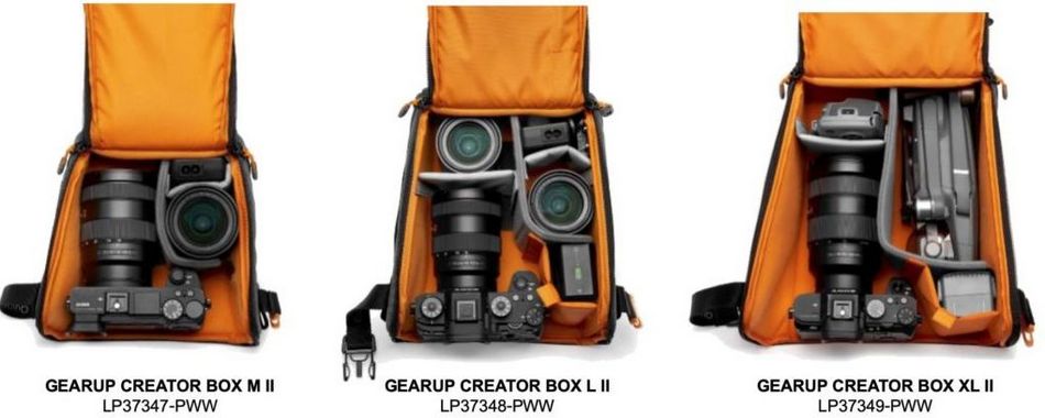 Анонс Lowepro GearUp Creator Box II — модульные решения для фототехники